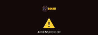 Donbet Review: Access Denied From a UK Connection site screenshot