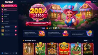 Gambiva Review: A 500 Euro Bonus Sold as 10,000 site screenshot